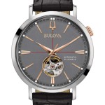 Ceas Bărbați Bulova 98A187 Negru Gri