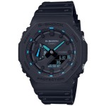 Ceas Bărbați Casio G-Shock OAK - NEON BLUE INDEX Negru (Ø 45 mm)