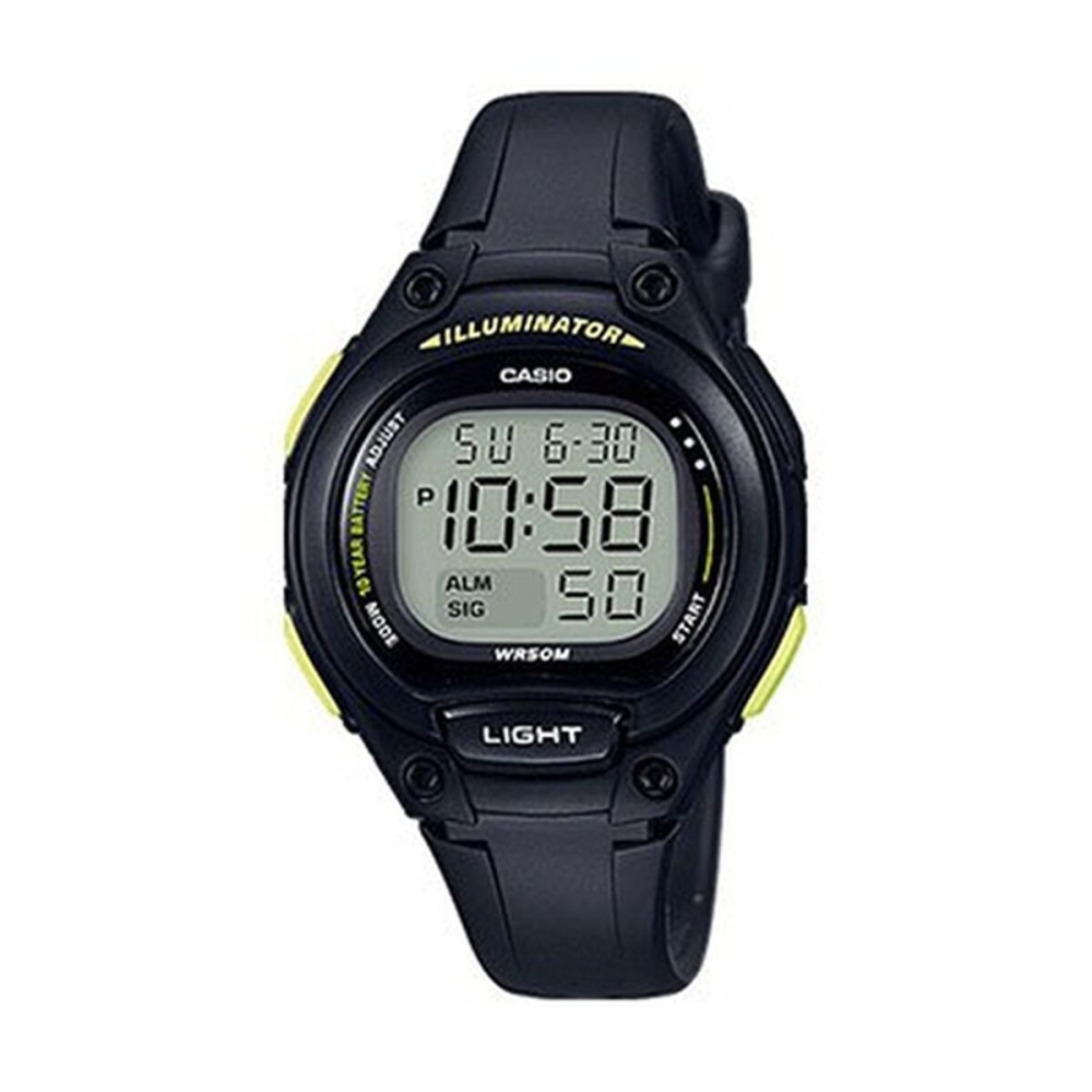 Ceas Damă Casio ILLUMINATOR - BLACK (Ø 34 mm) (Ø 35 mm)