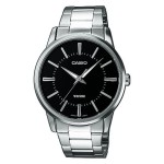 Ceas Bărbați Casio 3 H - BLACK Negru Argintiu (Ø 40 mm)