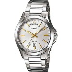 Ceas Bărbați Casio MTP-1370D-7A2VDF Argintiu (Ø 40 mm)