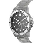 Ceas Bărbați Casio COLLECTION Negru Argintiu (Ø 45 mm)