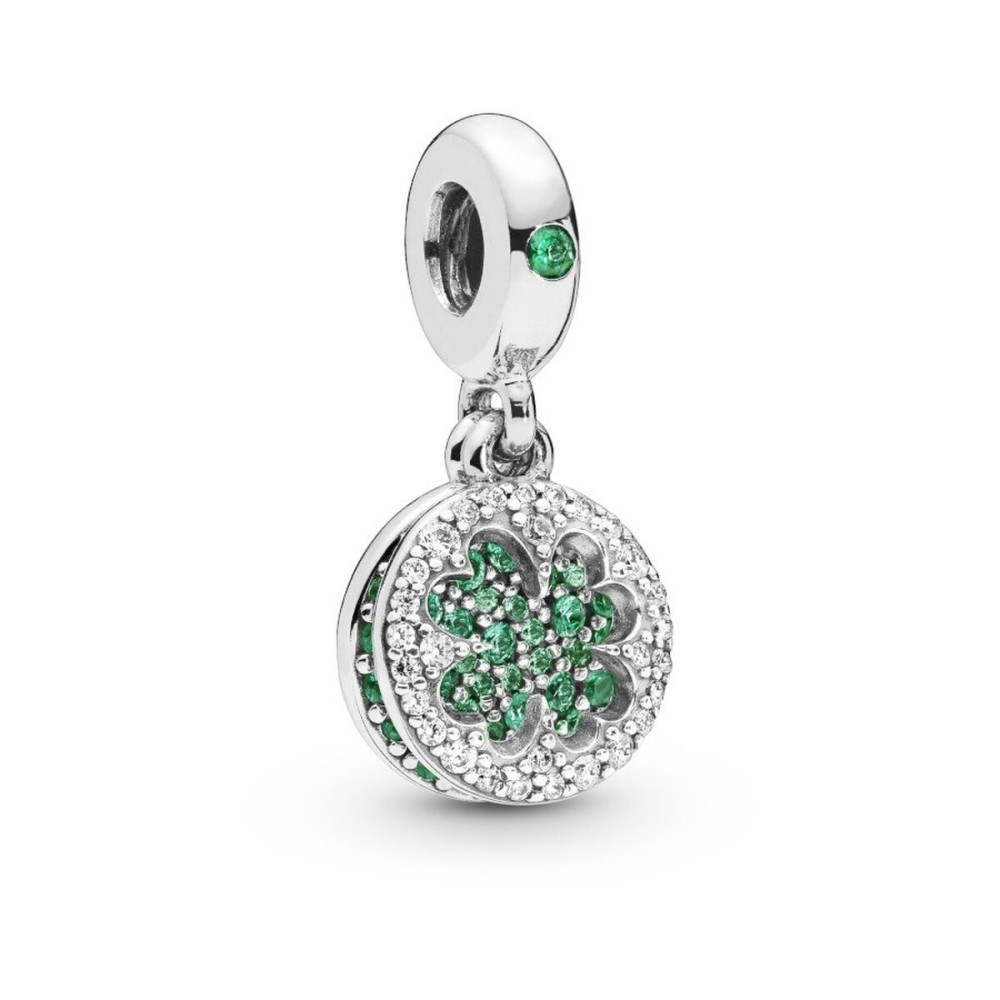 Mărgele Damă Pandora LUCKY FOUR LEAF CLOVER