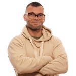 Ramă de Ochelari Bărbați Omega OM5004-H 52056