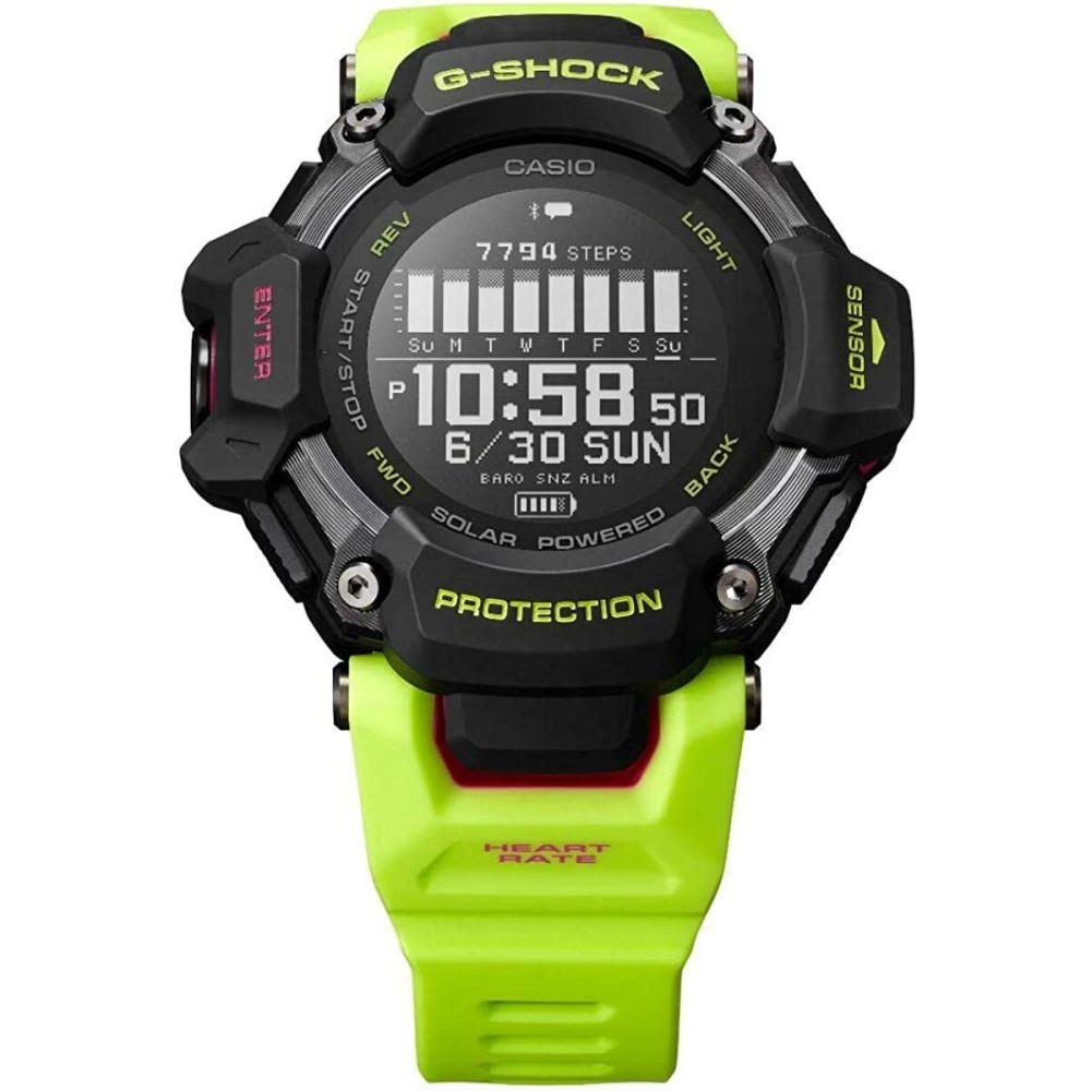 Ceas Bărbați Casio G-Shock GBD-H2000-1A9ER Verde (Ø 52,6 mm)