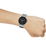 Ceas Bărbați Casio MULTIFUNCTION CALENDAR - BLACK Negru Argintiu (Ø 43,5 mm) (Ø 35 mm)