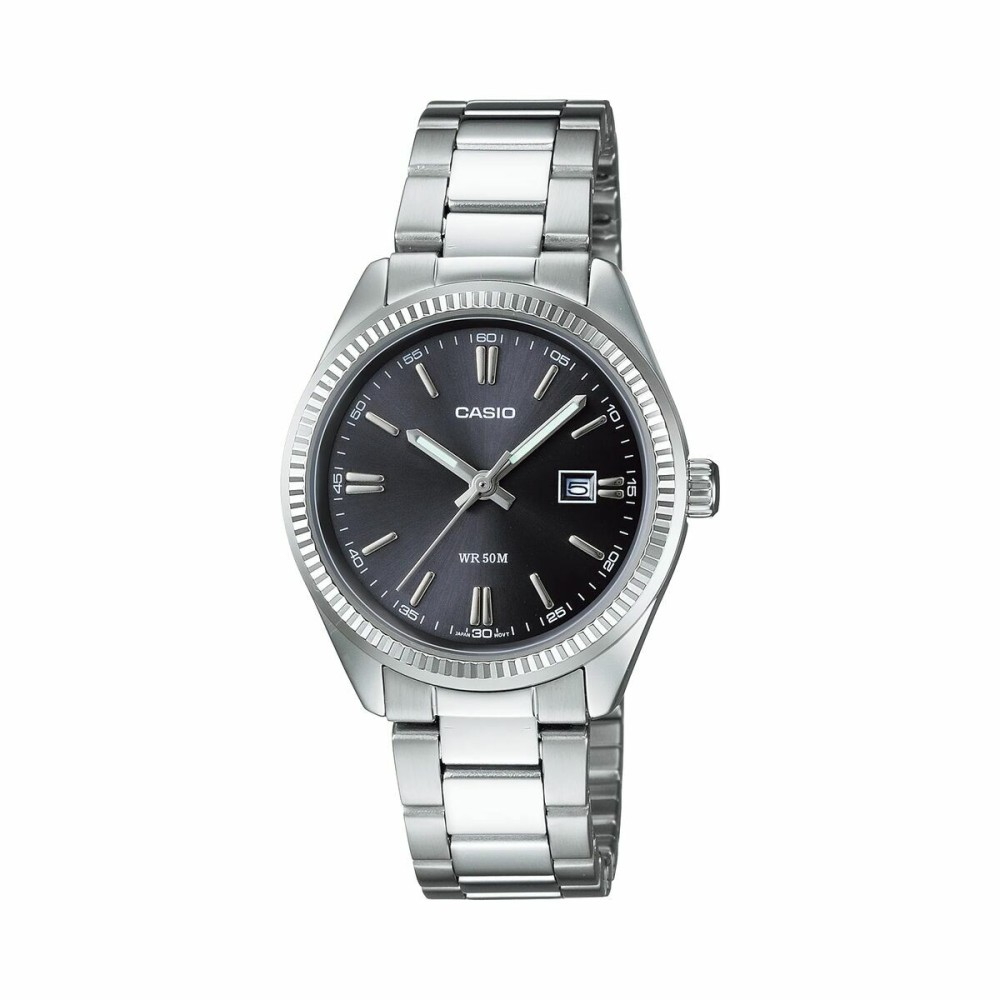 Ceas Unisex Casio LTP-1302PD-1A1VEG Argintiu (Ø 30 mm)