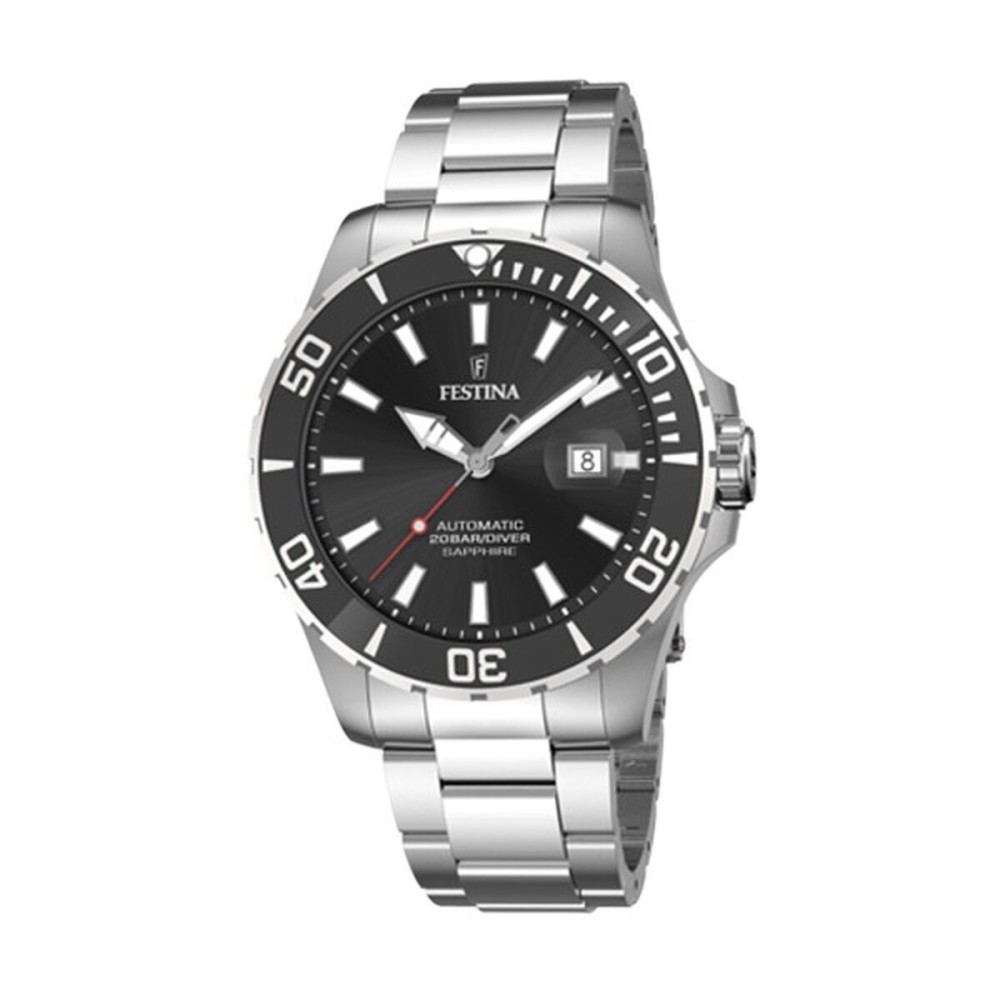Ceas Bărbați Festina F20531/4 Negru Argintiu