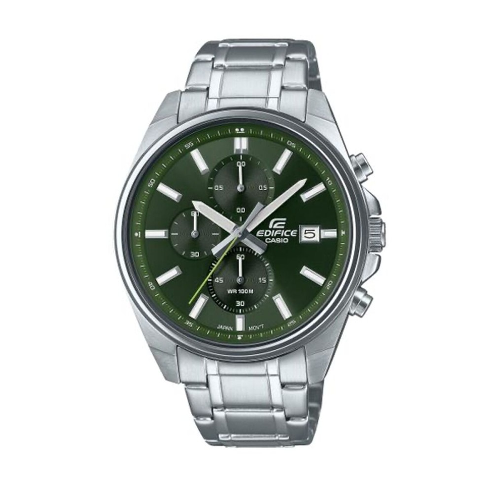 Ceas Bărbați Casio EFV-610D-3CVUEF Verde Argintiu
