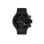 Ceas Bărbați Swatch SB02B400 Negru (Ø 47 mm)