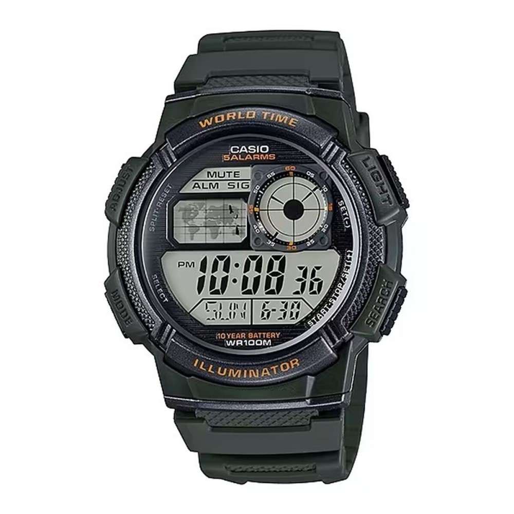 Ceas Bărbați Casio WORLD TIME ILLUMINATOR (Ø 43 mm)