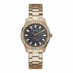 Ceas Damă Guess GW0111L3 Negru Aur Roz