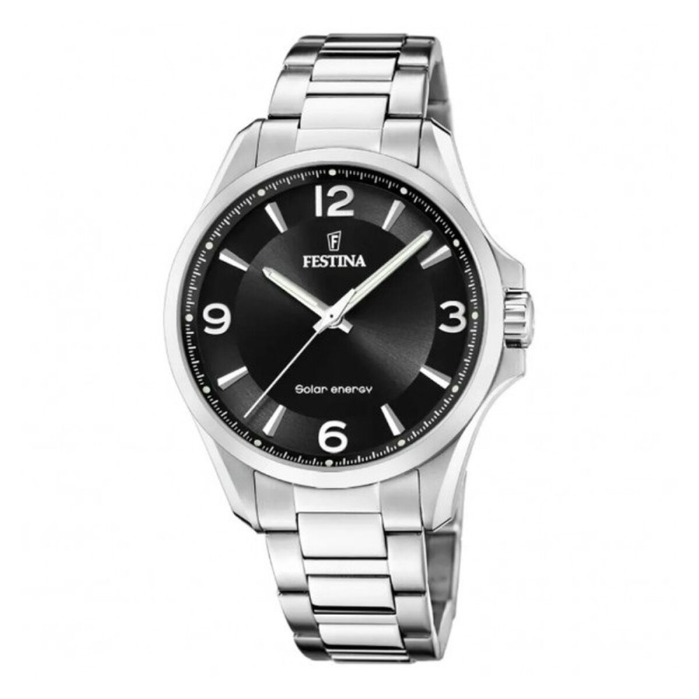 Ceas Bărbați Festina F20656/4 Negru Argintiu