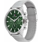 Ceas Bărbați Tommy Hilfiger 1683474 Verde Argintiu