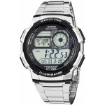 Ceas Bărbați Casio AE-1000WD-1AVEF Digital Acrilic Negru Gri Argintiu (Ø 45 mm)