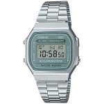 Ceas Unisex Casio A168WA-3AYES Verde Argintiu (Ø 36 mm) (Ø 35 mm)