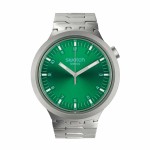 Ceas Bărbați Swatch SB07S101G Verde Argintiu (Ø 47 mm)