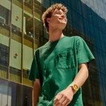 Ceas Bărbați Swatch SB07S103G Galben Argintiu (Ø 47 mm)