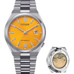 Ceas Bărbați Citizen NJ0150-81Z Portocaliu Argintiu (Ø 40 mm)