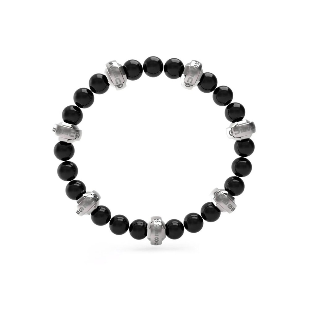 Brățară Bărbați Guess JUMB04057JWSTBKT-U Negru