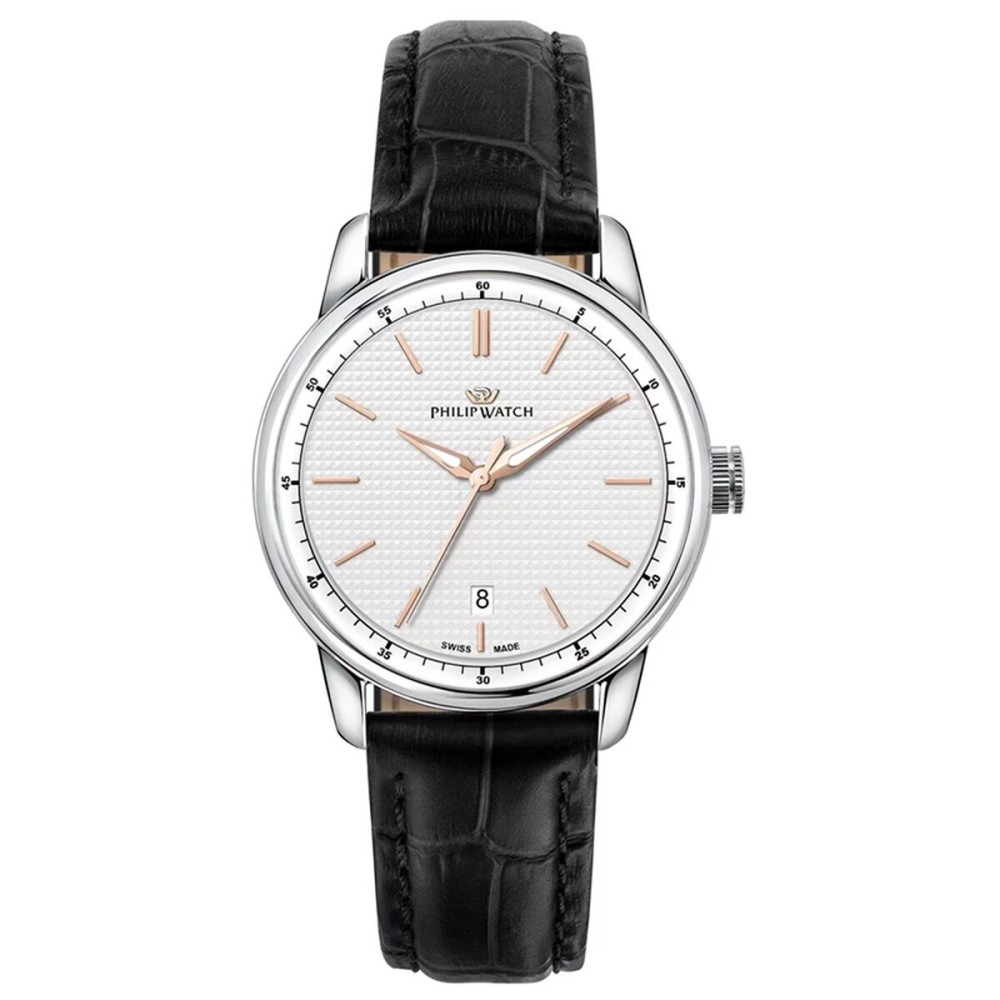 Ceas Bărbați Philip Watch R8251150009 Negru (Ø 40 mm)
