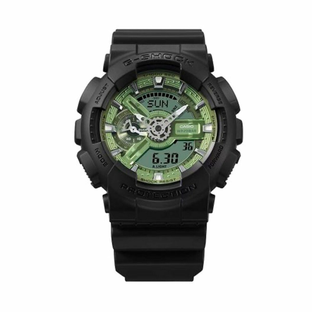 Ceas Bărbați Casio G-Shock GS Negru Verde (Ø 51 mm)