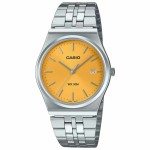 Ceas Bărbați Casio DATE - OCHER YELLOW ***SPECIAL PRICE*** Galben Argintiu (Ø 35 mm)