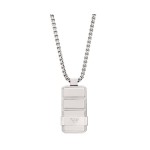Colier Bărbați Emporio Armani EGS3078040 Argintiu