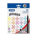 Set de Carioci Milan Multicolor 24 Piese