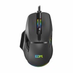 Mouse Gaming cu LED EDM 07753 for players Negru 7200 dpi