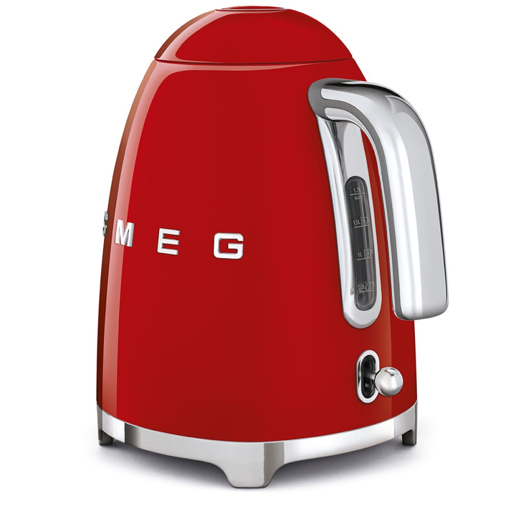 Fierbător Smeg KLF03RDEU Roșu Oțel inoxidabil Plastic 2400 W 1,7 L