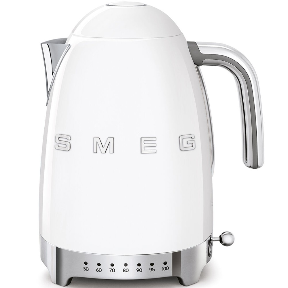 Fierbător Smeg Alb Oțel inoxidabil Plastic 2400 W 1,7 L
