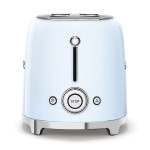Prăjitor de Pâine Smeg TSF01PBEU Oțel inoxidabil Vintage Albastru Anii 50 950 W