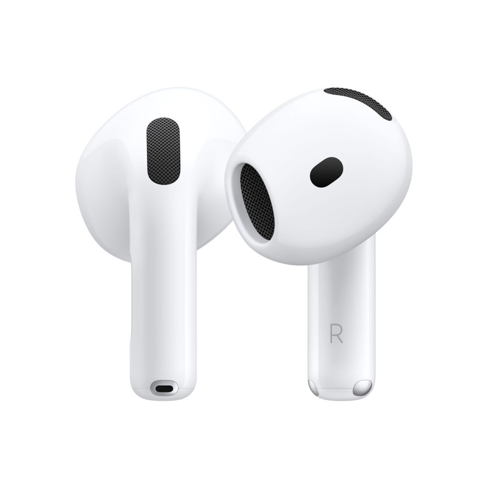 Căști fără fir cu carcasă de încărcare Apple Airpods 4 Alb