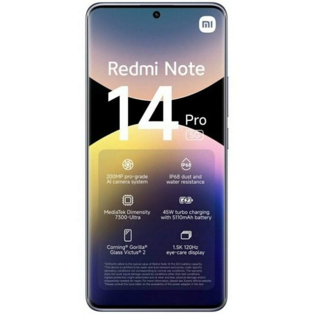 Smartphone Xiaomi Redmi Note 14 PRO 5G 8 GB RAM 256 GB Purpuriu Lavandă 6,67"