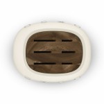 Set de cuțite de bucătărie și suport Smeg KBSF02CR Crem