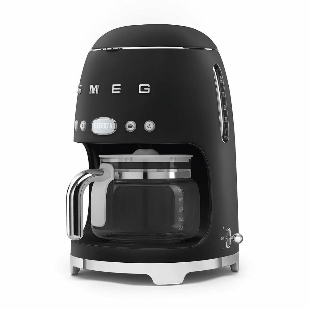 Cafetieră cu Filtru Smeg DCF02BLMEU 1050 W Negru mat