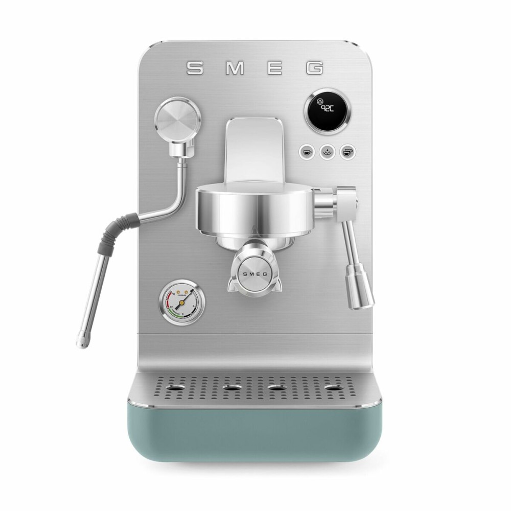 Cafetieră Express cu Braț Smeg EMC02EGMEU Verde 1350 W 1 L