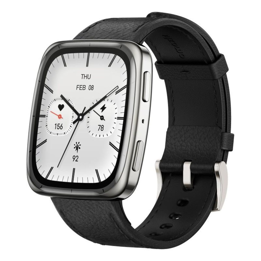 Smartwatch Amazfit ACTIVE 2 SQUARE W2434GL2N Negru Oțel 1,75"
