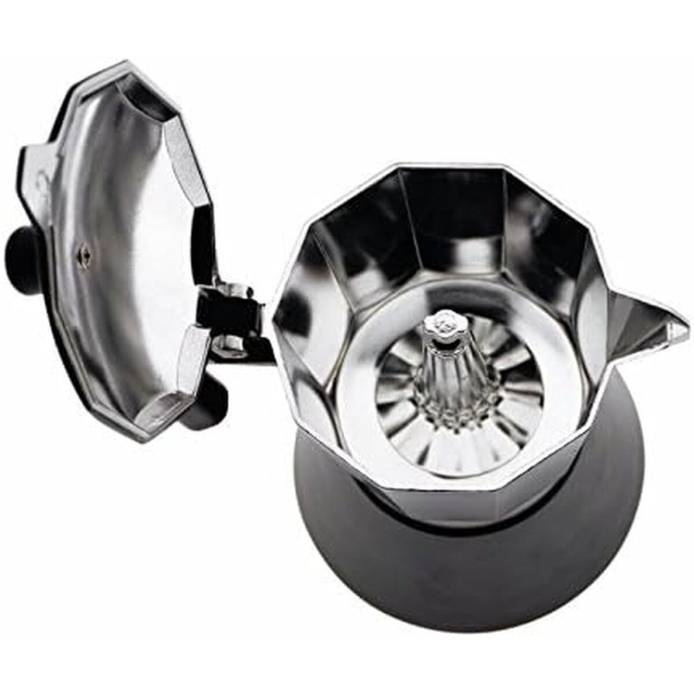 Cafetieră Italiană JATA CFI6 Negru Aluminiu 1 L