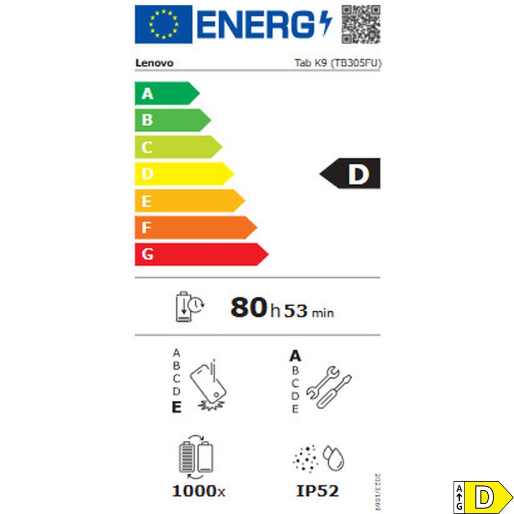 Tabletă Lenovo TAB K9 ZAF20094ES 8,7" MediaTek Helio G85 4 GB RAM 64 GB Gri