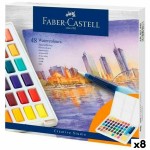 Set de vopsele acuarele Faber-Castell Creative Studio (8 Unități)