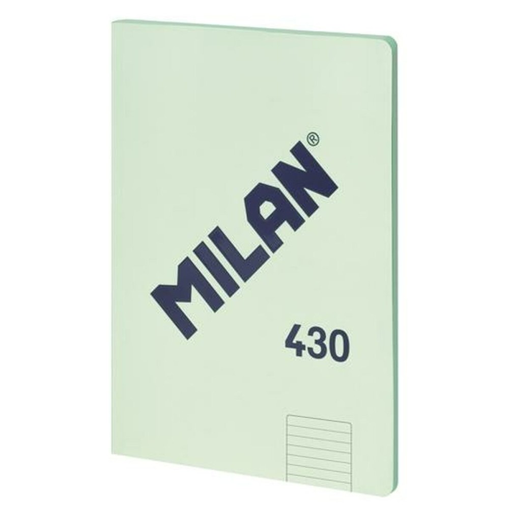 Notebook Milan 430 Verde A4 48 Frunze 21 x 29,7 cm (3 Unități)