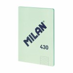 Notebook Milan 430 Verde A4 48 Frunze 21 x 29,7 cm (3 Unități)