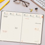 Agendă Finocam FLEXI Negru A5 14,8 x 21 cm 2026