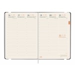 Agendă Finocam FLEXI Negru A5 14,8 x 21 cm 2026
