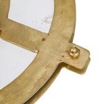 Lustră Bronz Geam Fier 40 W 240 V 35 x 35 x 28 cm Modern