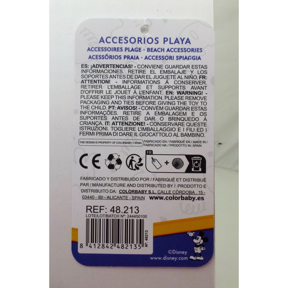 Set de jucării de plajă Mickey Mouse (6 pcs)