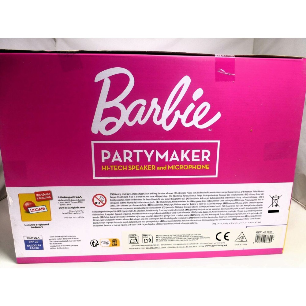 Microfon Karaoke Barbie