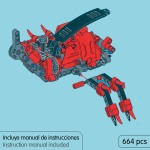 Set de Construcție IM Master 664 Piese